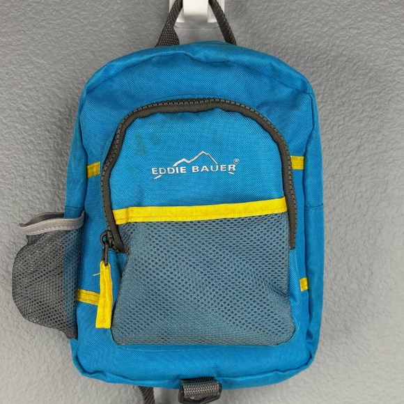 Eddie Bauer Kids Blue Backpack - Picture 1 of 8